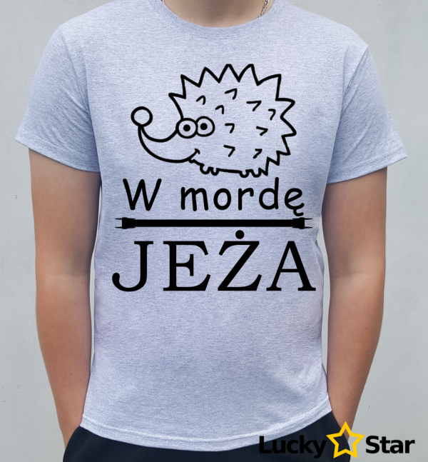 Koszulka Męska w mordę JEŻA