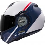 LS2 KASK SYSTEMOWY FF906 ADVANT SWIPE WHITE BLUE 