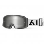 AIROH GOGLE BLAST XR1 DARK GREY MATT  SZYBA SILVER 