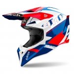 AIROH KASK 0FF-ROAD WRAAAP FEEL BLUE/RED GLOSS 