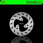 NG213 TARCZA HAMULCOWA HM50 (CRE50) 01-06 (220X62X3,5) (3X10,5MM) 