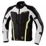 REBELHORN KURTKA TEKS. BORG BLACK/GREY/FLO YELLOW 