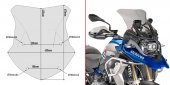 GIVI SZYBA DYMIONA 43,5 x 43 POTRZEBNY KIT BMW R 
