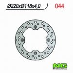 NG TARCZA HAMULCA TYŁ SUZUKI DR 350 (90-99), TS 125 (89-94) NG044 