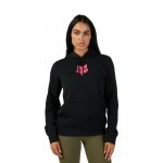 FOX BLUZA Z KAPTUREM LADY HEAD BLACK/PINK 