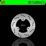NG421 TARCZA HAMULCOWA YAMAHA SZR 660 '95-'01, FZR 400 '87-'92 (210X84X5) (3X8,5MM) 