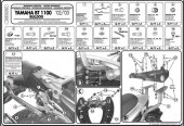 Givi 350FZ stelaż centralny YAMAHA BT 1100 02-09 