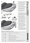 SHAD K0XC55ST STELAŻ KUFRA TYŁ DO KYMCO XCITING 250 