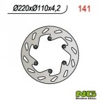 NG141 TARCZA HAMULCOWA TYŁ KTM / HUSABERG (220X110 