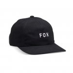 FOX CZAPKA Z DASZKIEM LADY W WORDMARK ADJUS BLACK 