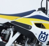 Tankpad Antypoślizgowy 2 Części RG Racing Husqvarna Fs450 15- Black 