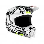 Kask Motocyklowy Z Goglami Junior Leatt Moto 3.5 Zebra M 