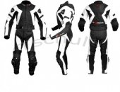 TSCHUL KOMBINEZON MOTO SKÓRZANY 736 BLACK-WHITE 