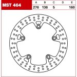 TRW Tarcza hamulcowa MST464 BMW	R 1200R 1250 R ABS 