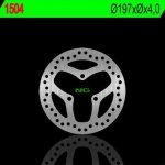 NG1504X TARCZA HAMULCOWA CAN-AM 450DS '08-'14 (197X4) (3X10,5MM) 