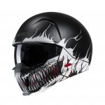 HJC KASK SYSTEMOWY I20 SCRAW BLACK/WHITE 