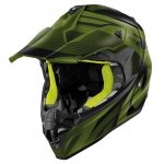 GIVI KASK CROSS 60.1 FRESH CZARNY/ZIELONY/ŻÓ<br />TY 