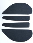 Tankpad Antypoślizgowy 4 Części RG Racing Kawasaki Er-6 (12-14) Black 