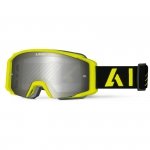 AIROH GOGLE BLAST XR1 YELLOW MATT SZYBA SILVER MIR 