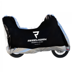 REBELHORN POKROWIEC NA MOTOCYKL BLACK/SILVER 