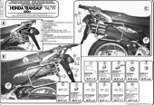 Kappa KL131 Stelaż boczny Honda Xl 600 V Transalp (97-9 