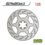 NG126 TARCZA HAMULCOWA HONDA NTV 650 88-97 (276x53x4,5) 