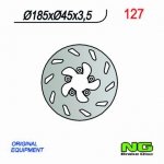 NG127 TARCZA HAMULCOWA KTM EXC 50 (99-00) (185x45x3,5) 