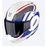 SCORPION KASK SZCZĘKOWY EXO-TECH FURIO WHITE-RE-BL 