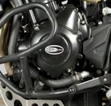 Osłona Silnika RG Racing Triumph Tiger 800 Lewa Strona Osłona Generatora Black 