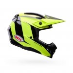 Kask Motocyklowy Bell Mx-10 Mips Talon Yellow Black 