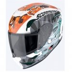SCORPION KASK INT EXO-JUNIOR AIR THE4ELEM.WH-BL-OR 