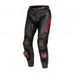 REBELHORN SPODNIE SKÓRZANE FIGHTER BLACK/FLO RED 
