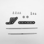 Regulacja Podnóżków RG Racing Kawasaki Vulcan 15- Vulcan Cafe 18- Black 