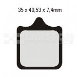 Klocki hamulcowe EBC (4 szt.) FA322HH 4101119 TM Racing SMM, Husqvarna SM, KTM Super Duke 