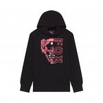 FOX BLUZA Z KAPTUREM JUNIOR IMAGE SKULL FL BLACK 