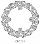 DELTA BRAKING ONL_DBD005G TARCZA HAMULCO TYŁ HONDA 