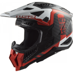 LS2 KASK OFF-ROAD MX703 C X-FORCE VICTORY RED WHIT 