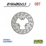NG087 TARCZA HAMULCOWA DERBI 50 (SKUTERY) (190x62x3,5) 
