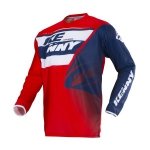 KOSZULKA KENNY TRACK BLUE WHITE RED 2018 