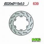 NG TARCZA HAMULCA TYŁ YAMAHA R6 99-02, R1 98-03 NG639 