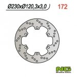 NG172 TARCZA HAMULCOWA PRZÓD KAWASAKI KMX 125 86-0 