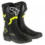 ALPINESTARS BUTY MOTO SMX-6 V2 BLACK/FLUO YELLOW 