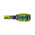 LEATT GOGLE VELOCITY 5.5 CRYZTAL 75 VLT LIME PURPL 