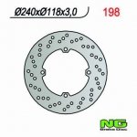 NG TARCZA HAMULCA PRZÓD HONDA CR 125/250 (89) NG198 