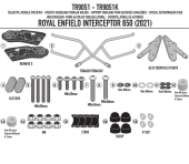 KAPPA STELAŻ POD SAKWY REMOVE-X ROYAL ENFIELD INTR 
