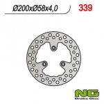 NG339 TARCZA HAMULCOWA MALAGUTI 50 CIAK/F12 (200x58x4) 