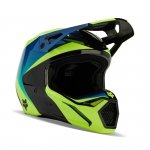 FOX KASK OFF-ROAD V1 STREAK BLACK/YELLOW 
