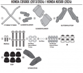 KAPPA STELAŻ KUFRA CENTRALNEGO MONOLOCK HONDA CB 5 