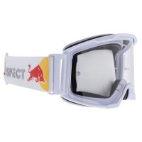 SPECT GOGLE RED BULL STRIVE WHITE SZYBA CLEAR FLAS
