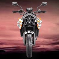 Folia Ochronna RG Racing Second Skin Ktm 990 Duke 24-